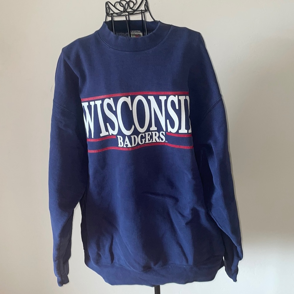 Vintage Wisconsin Badgers Crewneck Sweatshirt